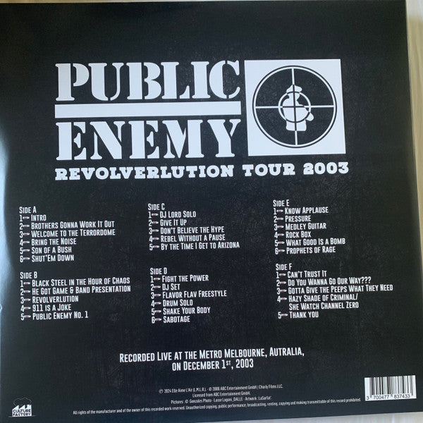 Revolverlution Tour 2003 (3xVINYL) | Mint (M) Mint (M) - HIP HOP / USED *NEAR MINT*