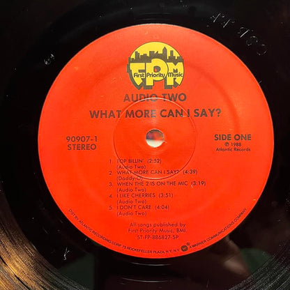 What More Can I Say? (VINYL) | Near Mint (NM) Excellent+ (EX+) - HIP HOP / USED *NEAR MINT*