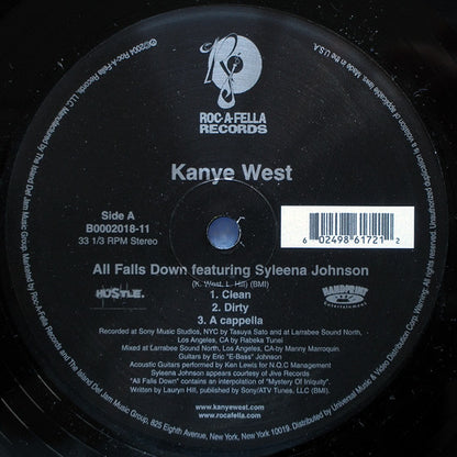 Kanye West - All Falls Down (VINYL 12" SINGLE ROC-A-FELLA B0002018-11 2004) | Near Mint (NM or M-) Near Mint (NM) - HIP HOP / USED *NEAR MINT*