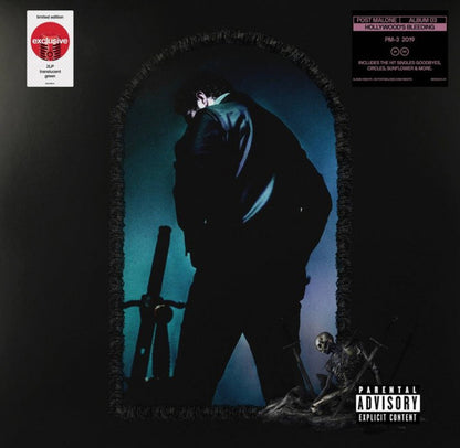 Post Malone - Hollywood's Bleeding (TRANSLUCENT GREEN VINYL 2xLP) | USED - HIP HOP / USED *NEAR MINT*