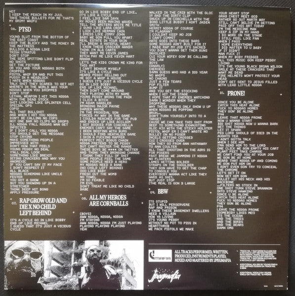 JPEGMAFIA - All My Heroes Are Cornballs (VINYL) | Near Mint (NM or M-) Near Mint (NM) - HIP HOP / USED *NEAR MINT*