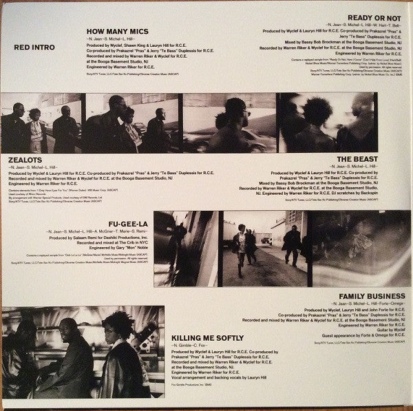 The Score (2XVMP ORANGE/BLACK SPLIT VINYL) | Near Mint (NM) Excellent (EX) - HIP HOP / USED *NEAR MINT*