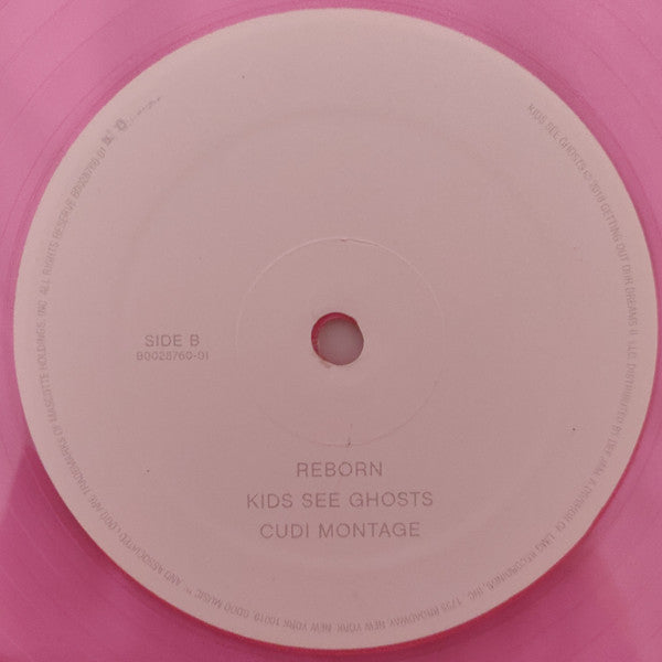 Kids See Ghosts - Kids See Ghosts (PINK TRANSLUCENT VINYL LP GETTING OUT OUR DREAMS B0028760-0 2020) | Near Mint (NM or M-) Near Mint (NM) - HIP HOP / USED *NEAR MINT*