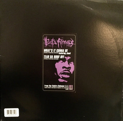 Busta Rhymes - What's It Gonna Be?! / Tear Da Roof Off ( 12" VINYL) | Near Mint (NM) Excellent+ (EX+) - HIP HOP / USED *NEAR MINT*