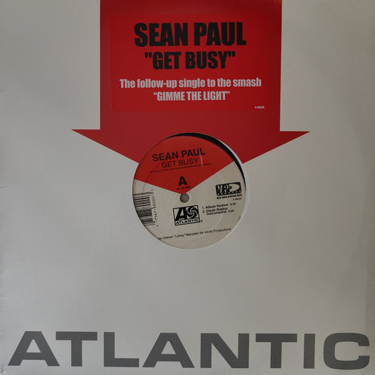 Get Busy (12" VINYL) | Very Good Plus (VG+) Excellent (EX) - HIP HOP / USED *VERY GOOD+*