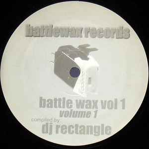 DJ Rectangle - Battle Wax Vol.1 (VINYL 12" EP BATTLEWAX BATTLEWAX) | - HIP HOP / USED *VERY GOOD+*