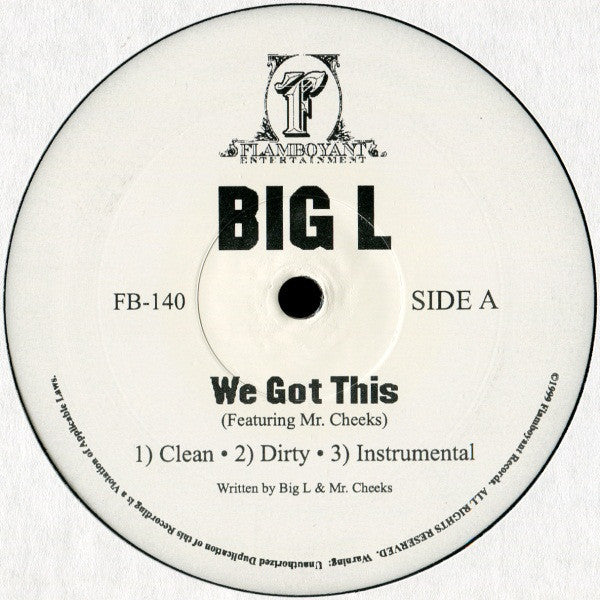 We Got This / The Heist / Day One '99 | Very Good Plus (VG+) Very Good Plus (VG+) - HIP HOP / USED *VERY GOOD+*