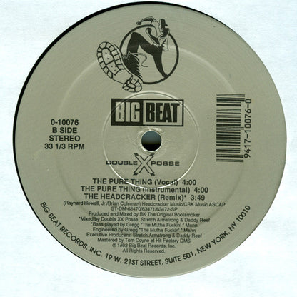 Double XX Posse - Not Gonna Be Able To Do It (VINYL) | Very Good Plus (VG+) Excellent (EX) - HIP HOP / USED *VERY GOOD+*