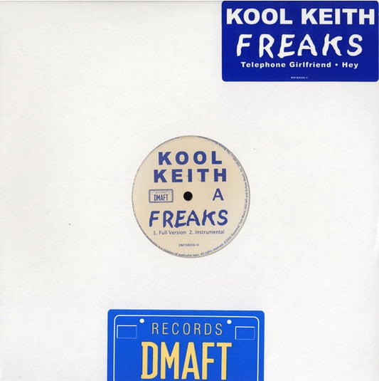 Kool Keith Freaks 12" Very Good Plus (VG+) Very Good Plus (VG+)
