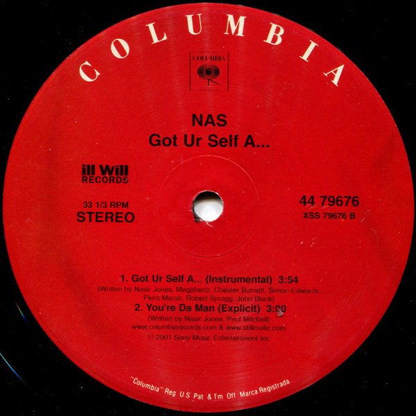 Got Ur Self A... (12" VINYL) | Very Good Plus (VG+) Very Good Plus (VG+) - HIP HOP / USED *VERY GOOD+*