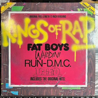 Kings Of Rap (VINYL) | Very Good (VG) Excellent (EX) - HIP HOP / USED *VERY GOOD*