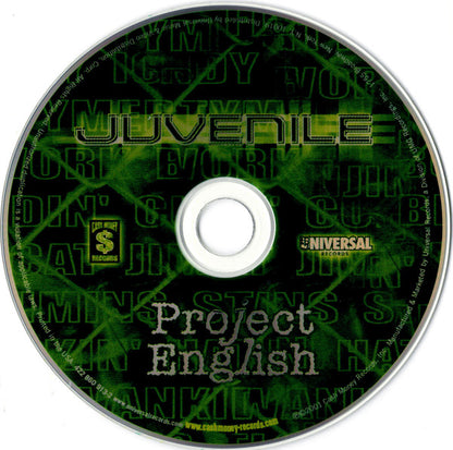 Project English (CD) | Very Good (VG) Excellent (EX) - HIP HOP / USED *VERY GOOD*
