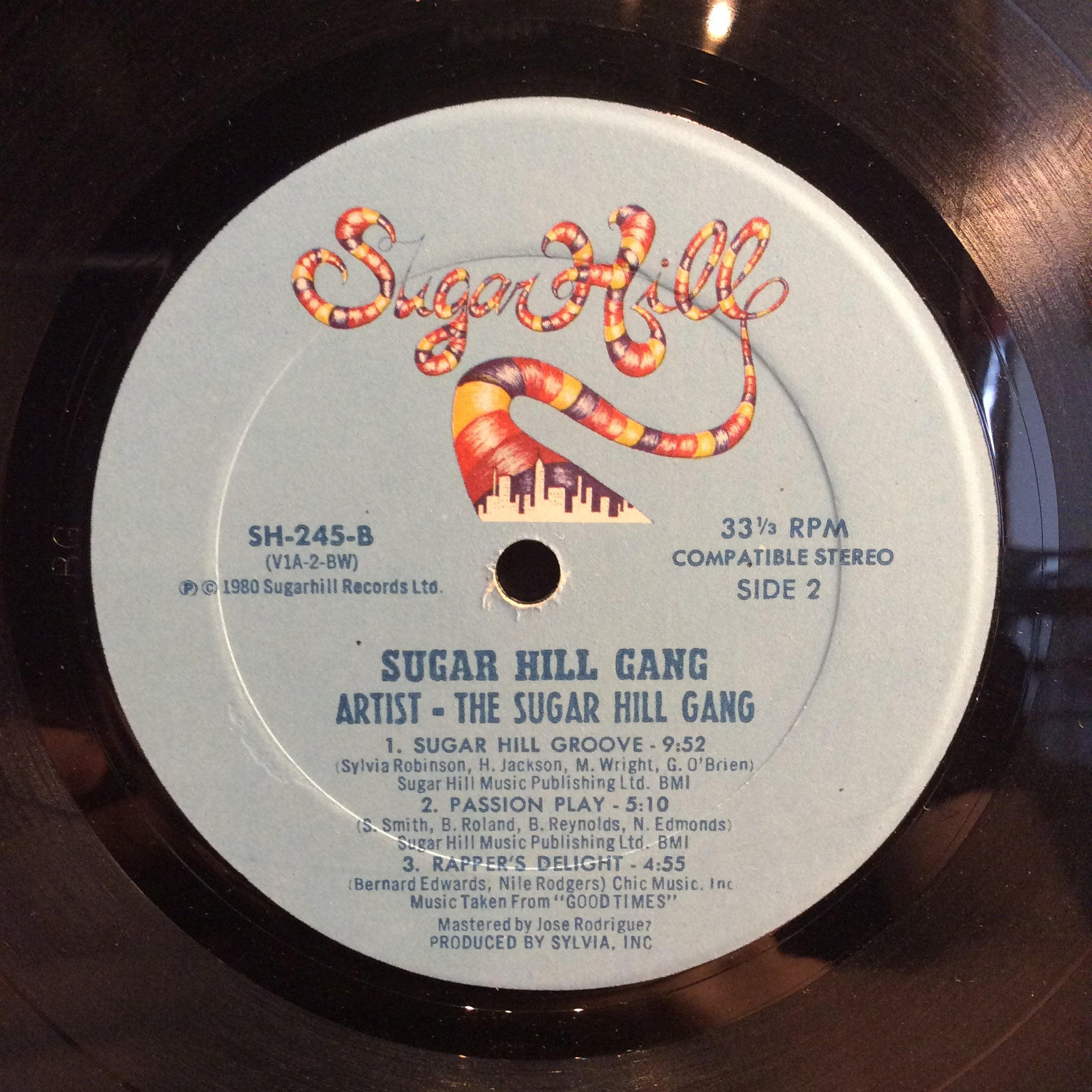 Sugarhill Gang (VINYL) | Very Good (VG) Very Good Plus (VG+) - HIP HOP / USED *VERY GOOD*