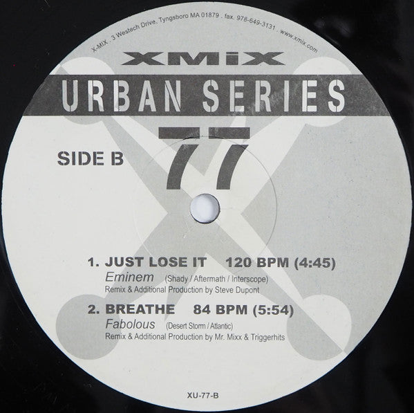 Various - X-Mix Urban Series 77 (VINYL 12") | Near Mint (NM or M-) Near Mint (NM) - HIP HOP / USED *NEAR MINT*