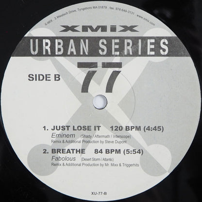 Various - X-Mix Urban Series 77 (VINYL 12") | Near Mint (NM or M-) Near Mint (NM) - HIP HOP / USED *NEAR MINT*