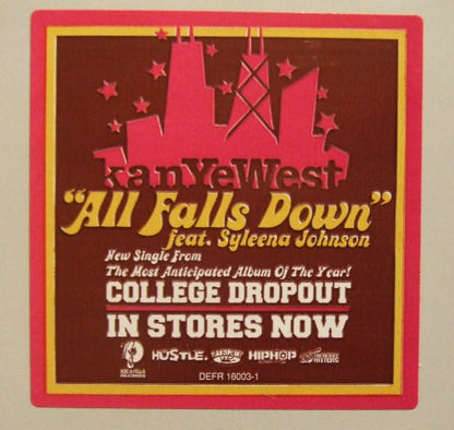 Kanye West - All Falls Down (VINYL 12") | Near Mint (NM or M-) Near Mint (NM) - HIP HOP / USED *NEAR MINT*