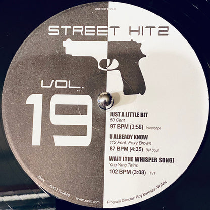 Various - Street Hitz Vol. 19 (VINYL 12") | USED Excellent (EX) Generic HIP HOP