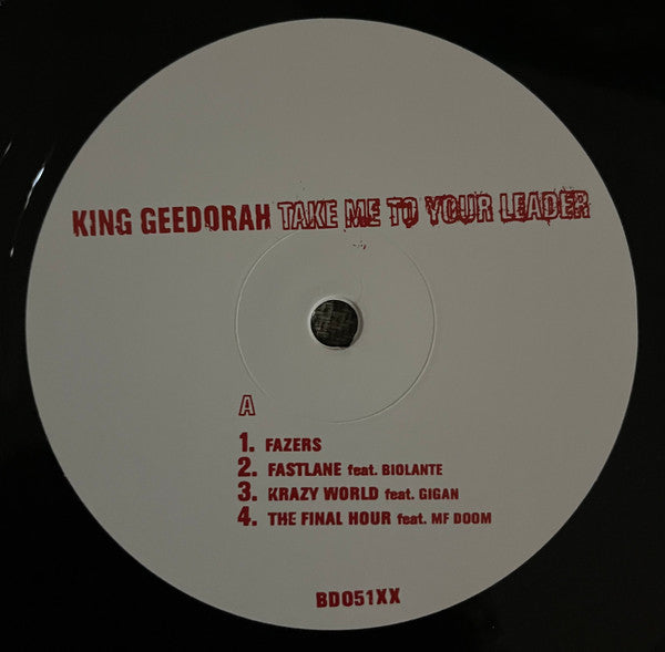 King Ghidra Take Me To Your Leader 2xLP Mint (M) Mint (M)