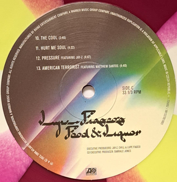 Lupe Fiasco’s Food & Liquor (VMP COLOR VINYL) | Mint (M) Mint (M) - HIP HOP *NEW/COLOR*