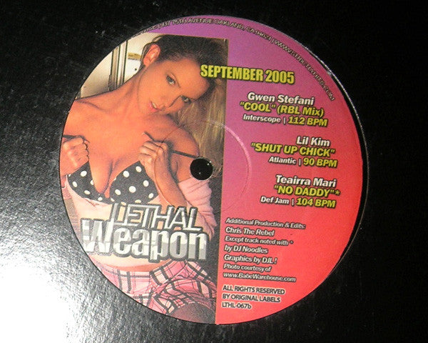 Various - Lethal Weapon - September 2005 (VINYL 12") | USED Near Mint (NM or M-) Generic HIP HOP