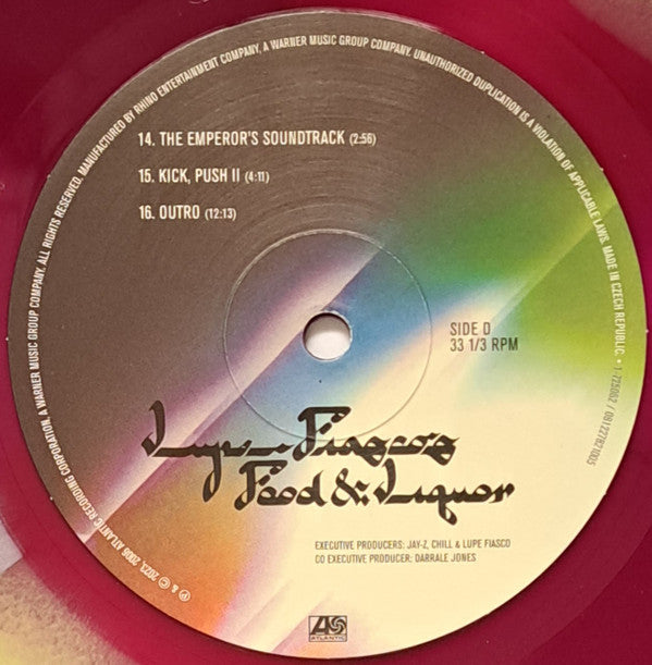 Lupe Fiasco’s Food & Liquor (VMP COLOR VINYL) | Mint (M) Mint (M) - HIP HOP *NEW/COLOR*