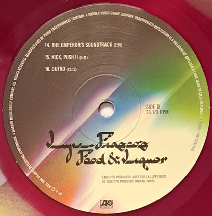 Lupe Fiasco’s Food & Liquor (VMP COLOR VINYL) | Mint (M) Mint (M) - HIP HOP *NEW/COLOR*