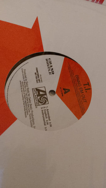 T.I. - Bring 'Em Out / You Don't Know Me (VINYL 12") | USED Near Mint (NM or M-) Excellent (EX) HIP HOP