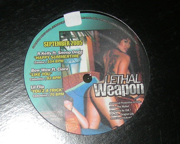 Various - Lethal Weapon - September 2005 (VINYL 12") | USED Near Mint (NM or M-) Generic HIP HOP