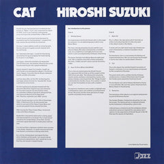 Hiroshi Suzuki (2) Cat We Release Jazz LP, Album, Ltd, RE, 180 Mint (M) Mint (M)