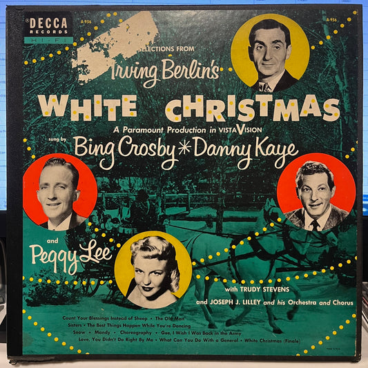Bing Crosby White Christmas 5x10" Excellent (EX) Very Good (VG)
