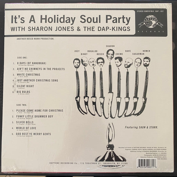 Sharon Jones & The Dap-Kings It's A Holiday Soul Party (Ltd Color Vinyl) LP Mint (M) Mint (M)