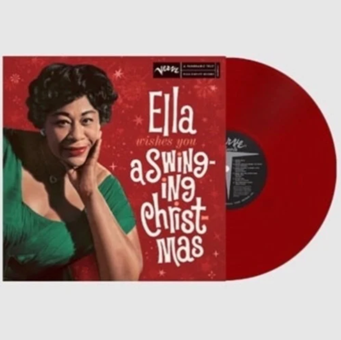 Ella Fitzgerald Ella Wishes You A Swinging Christmas (Ruby Red LP) LP Mint (M) Mint (M)