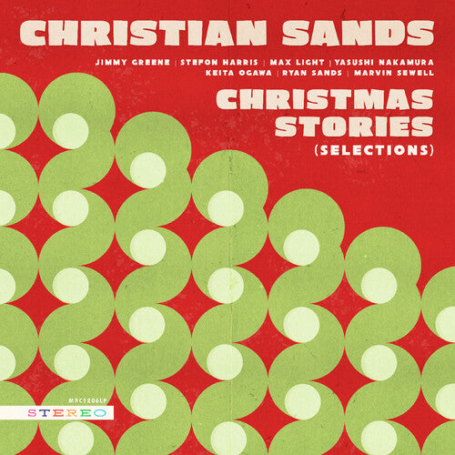 Christian Sands - (PRESALE 8/7/26) Christmas Stories - Selections (EVERGREEN VINYL LP MACK AVENUE 2026) | NEW Mint (M) Mint (M) - HOLIDAY *NEW/COLOR*