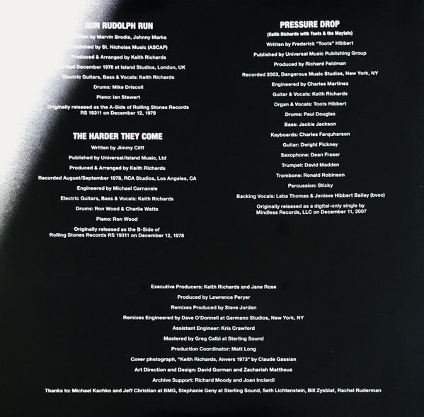 Run Rudolph Run / The Harder They Come / Pressure Drop (Red & Black Splatter Vinyl 12") | Mint (M) Mint (M) - HOLIDAY *NEW/COLOR*