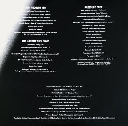 Run Rudolph Run / The Harder They Come / Pressure Drop (Red & Black Splatter Vinyl 12") | Mint (M) Mint (M) - HOLIDAY *NEW/COLOR*