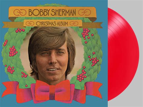 Bobby Sherman - (PREORDER 9/18/26) The Bobby Sherman Christmas Album (LTD Clear Red VINYL LP) | NEW - HOLIDAY *NEW/COLOR*