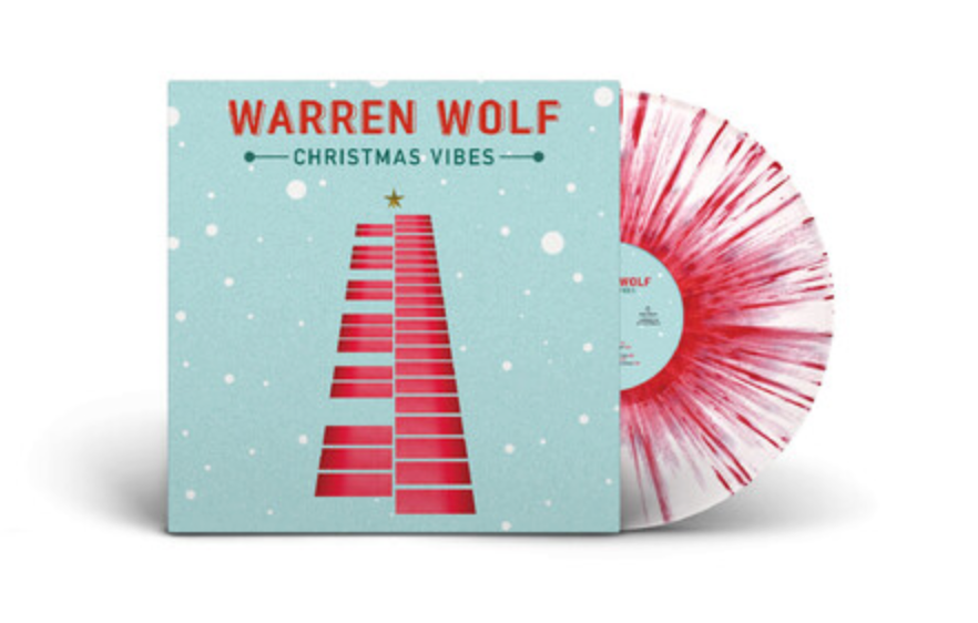 Warren Wolf - Christmas Vibes (Candy Cane VINYL LP) | NEW - HOLIDAY *NEW/COLOR*