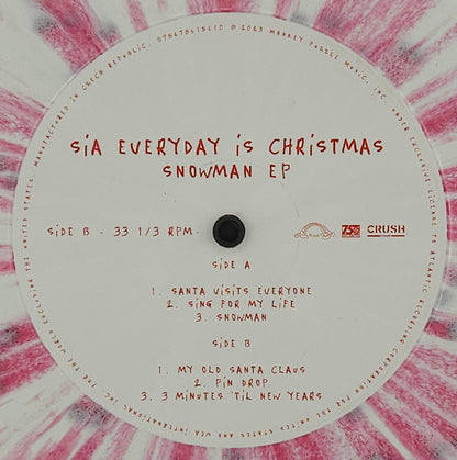 Everyday Is Christmas Snowman EP (COLOR VINYL) | - HOLIDAY *NEW/COLOR*