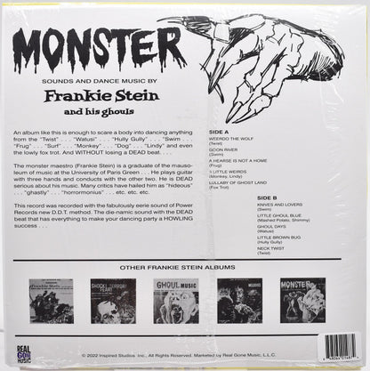 Introducing Frankie Stein And His Ghouls (COKE CLEAR + YELLOW STREAKS VINYL) | Mint (M) Mint (M)