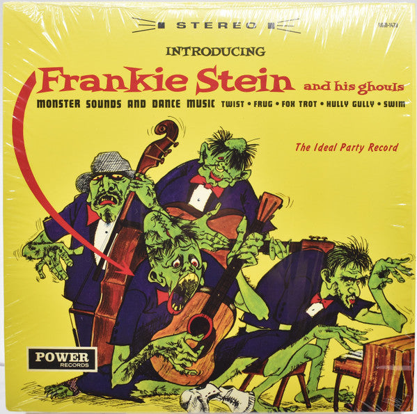Frankie Stein And His Ghouls - Introducing Frankie Stein And His Ghouls (COKE CLEAR + YELLOW STREAKS VINYL) | Mint (M) Mint (M) - HOLIDAY *NEW/COLOR*
