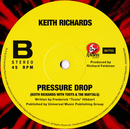 Run Rudolph Run / The Harder They Come / Pressure Drop (Red & Black Splatter Vinyl 12") | Mint (M) Mint (M) - HOLIDAY *NEW/COLOR*