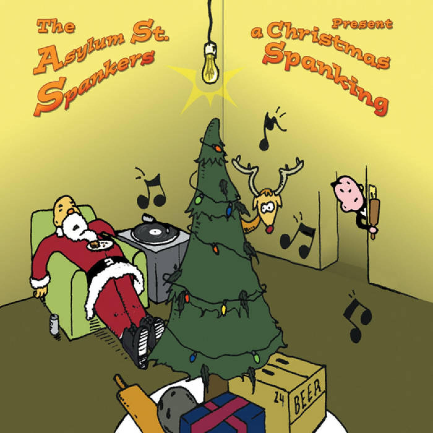 Asylum Street Spankers - Christmas Spanking (CD) | - HOLIDAY *NEW*