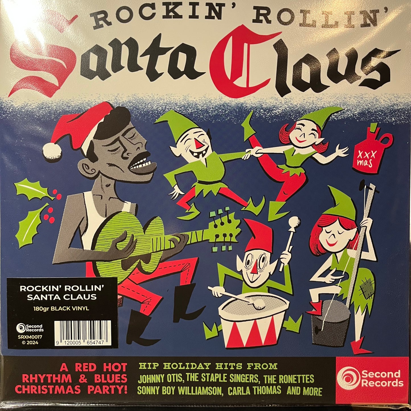 ROCKIN' ROLLIN' SANTA CLAUS (VINYL) | Mint (M) Mint (M) - HOLIDAY *NEW*