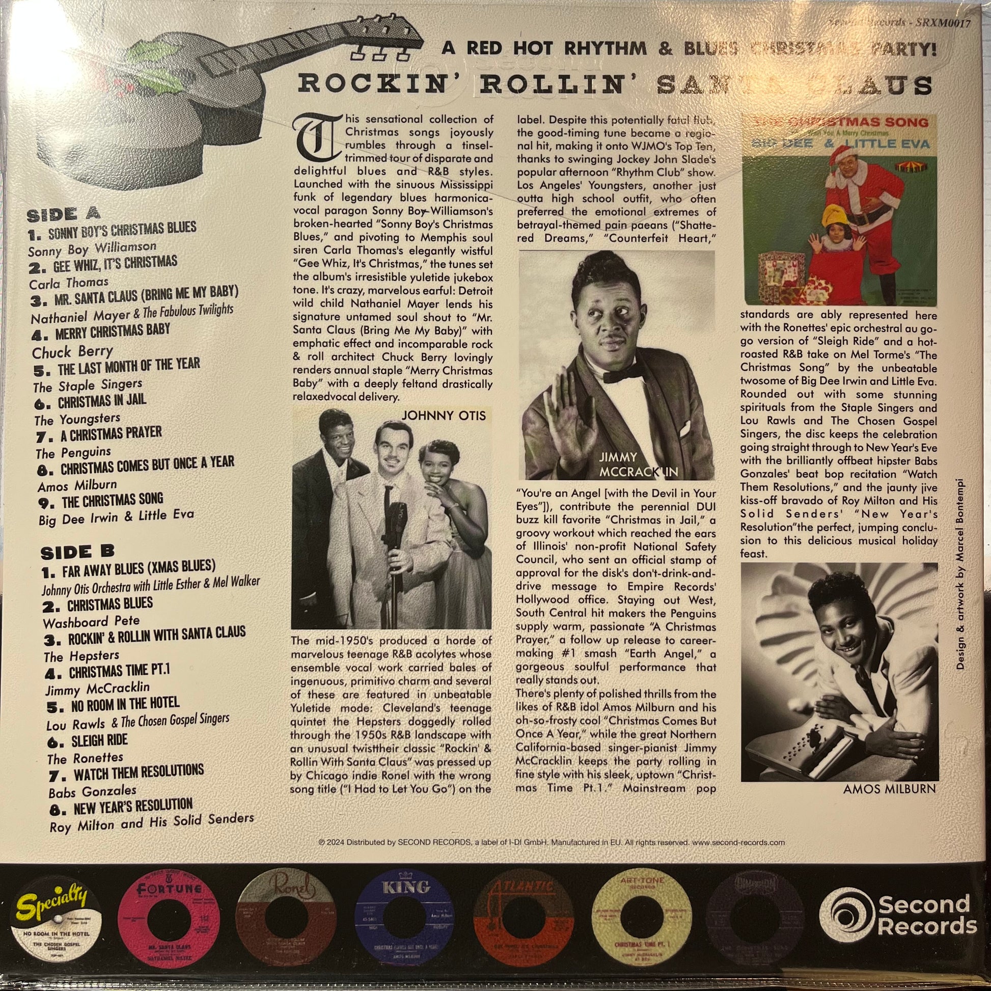 ROCKIN' ROLLIN' SANTA CLAUS (VINYL) | Mint (M) Mint (M) - HOLIDAY *NEW*