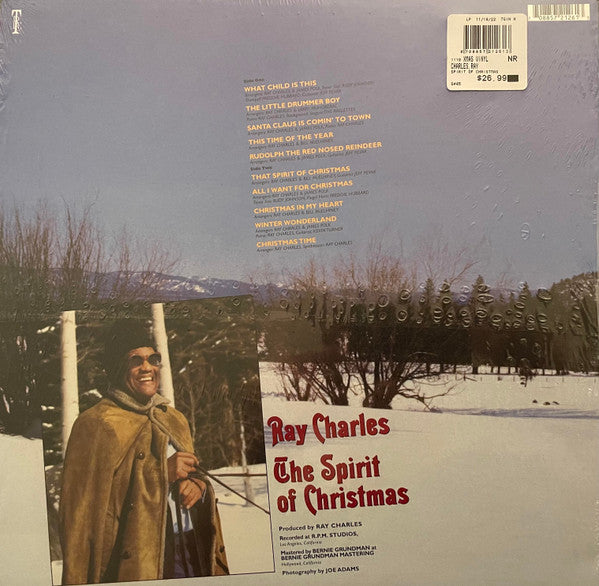 Ray Charles The Spirit Of Christmas LP Mint (M) Mint (M)