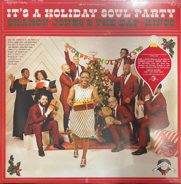 It's A Holiday Soul Party (CANDY CANE VINYL)*DISCOUNTED* | - HOLIDAY *SEALED/COLOR*