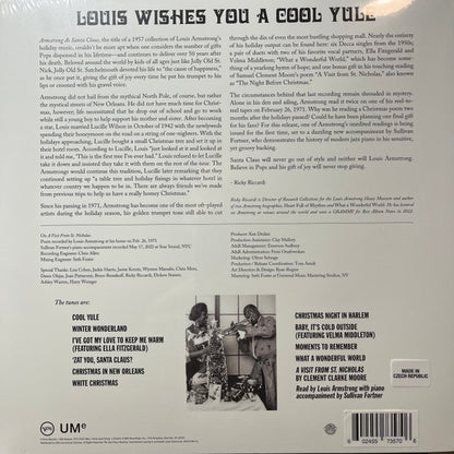 Louis Wishes You A Cool Yule (GREEN VNIYL) | Mint (M) Mint (M) - HOLIDAY *SEALED/COLOR*
