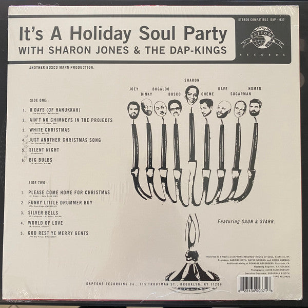 It's A Holiday Soul Party (CANDY CANE VINYL)*DISCOUNTED* | - HOLIDAY *SEALED/COLOR*