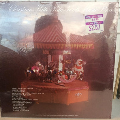Christmas With Rita Ford's Music Boxes (VINYL) | Mint (M) Near Mint (NM) - HOLIDAY *SEALED*