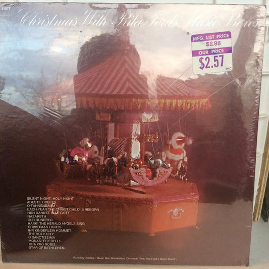 Christmas With Rita Ford's Music Boxes (VINYL) | Mint (M) Near Mint (NM) - HOLIDAY *SEALED*